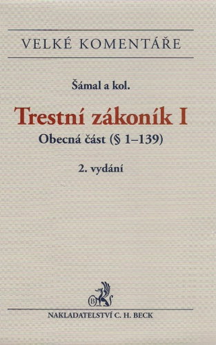 Trestní zákoník Komentář I + II. díl - Kniha - Main image