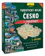Turistický atlas Česko + cyklotrasy 1:50 000 - Kniha