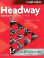 New Headway Fourth edition Elementary Workbook with key with iChecker CD pack - Kniha