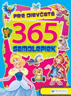 365 samolepiek pre dievčatá - Kniha