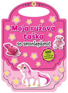 Moja ružová taška so samolepkami - Kniha
