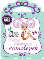 Moje holčičí knížka zábavných samolepek - Kniha
