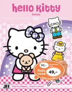 Hello Kitty Zvířata: Samolepková knížka - Kniha