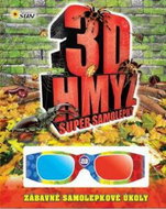 3D Hmyz super samolepky: Zábavné samolepkové úkoly - Kniha