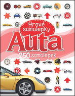 Auta Hravé samolepky: 250 samolepek - Kniha