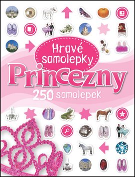 Princezny Hravé samolepky: 250 samolepek - Kniha - Main image