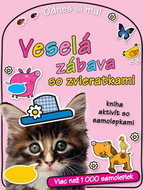 Veselá zábava so zvieratkami Odnes si ma!: kniha aktivít so samolepkami - Kniha