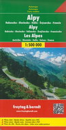 Automapa Alpy 1:500 000 - Kniha