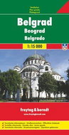 Bělehrad Belgrad 1:15 000 - Kniha