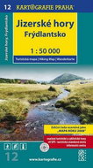 Jizerské hory, Frýdlantsko 1:50 000: turistická mapa - Kniha