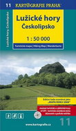 Lužické hory,Českolipsko 1:50 000: turistická mapa - Kniha