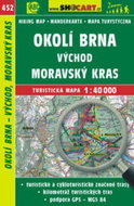 Okolí Brna - východ, Moravský kras: 1:40 000 - Kniha