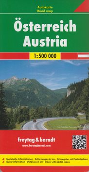 Automapa Rakousko 1:500 000 - Kniha - Main image