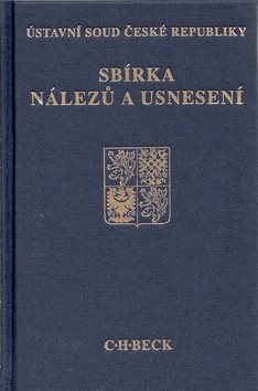 Sbírka nálezů a usnesení ÚS ČR, svazek 65 - Kniha - Main image
