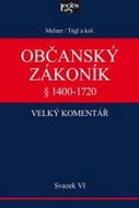 Občanský zákoník Velký komentář § 1400-1720: Svazek VI. Dědické právo a správa cizího majetku - Kniha