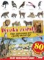 Divoká zvířata: Velký rozkládací plakát, 80 samolepek - Kniha