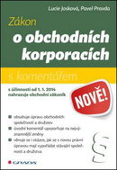 Zákon o obchodních korporacích: s komentářem NOVĚ! - Kniha