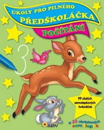 Kniha Úkoly pro pilného předškoláčka Počítání: A 25 obrázkových samolepek - Kniha