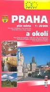 Kniha Praha a okolí 1:20T/1:150T - Kniha