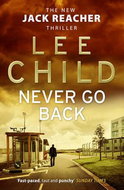 Never Go Back - Kniha