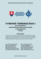Vybraná terminológia I pre poslucháčov laboratórnych vyšetrovacích metód - Kniha