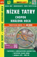 Nízke Tatry, Chopok, Kráľova Hoľa 1:40 000: 475 - Kniha