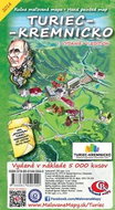 Turiec Kremnicko: Ručne maľovaná mapa Hand painted map - Kniha
