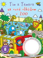 Tim a Tamara sa vezú vláčikom v ZOO: vrátane 8 stojatých dielov - Kniha