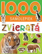 1000 samolepiek Zvieratá - Kniha