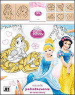 Veselé pečiatkovanie Disney Princezná - Kniha