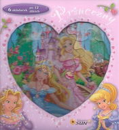 Princezny 6 skládaček po 12 dílcích - Kniha