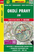 Okolí Prahy - jih 1:40 000: SC 419 - Kniha