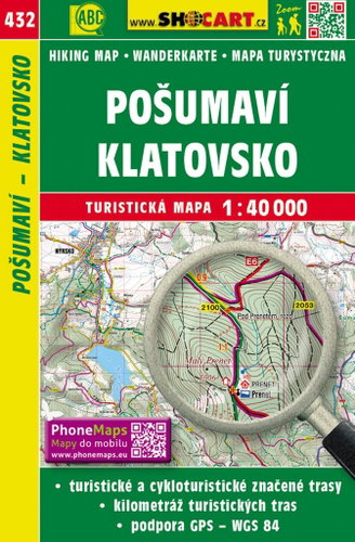 Pošumaví, Klatovsko 1:40 000: SC 432 - Kniha - Main image