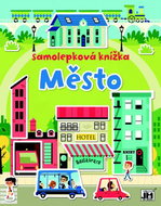 Samolepková knížka Město - Kniha