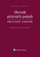 Slovník právních pojmů: Občanský zákoník. - Kniha