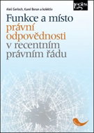 Funkce a místo právní odpovědnosti v recentním právním řádu - Kniha