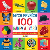 Mých prvních 100 barev a tvarů: Anglicko-český slovníček se samolepkami - Kniha