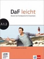 DaF leicht A1.2 Kurs/Arbeitsbuch + DVD-Rom - Kniha