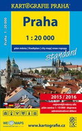 Praha plán města 1:20 000 - Kniha
