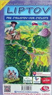 Liptov Pre cyklistov For cyclists: Ručne maľovaná mapa Hand painted map 2015 - Kniha