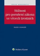 Stížnost pro porušení zákona ve věcech trestních - Kniha