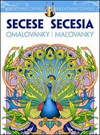Secese Omalovánky Secesia Maľovanky: Kreativní chvíle/ kreatívne chvíle - Kniha