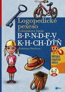 Logopedické pexeso B-P-N-D-F-V-K-H-CH-ĎŤŇ: a obrázkové čtení 4-7 let - Kniha