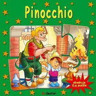 Pinocchio: obsahuje 6x puzzle - Kniha