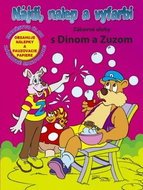 Nájdi, nalep a vyfarbi Zábavné úlohy s Dinom a Zuzom - Kniha