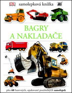 Samolepková knížka Bagry a nakladače - Kniha