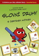 Slovní druhy s čertíkem Kvítkem: Cvičebnice pro žáky ZŠ + kouzelné kartičky - Kniha