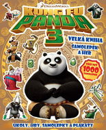 Kung Fu Panda 3 Velká kniha samolepek a her: Více než 1000 samolepek - Kniha