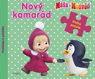 Máša a medvěd Nový kamarád: Kniha puzzle - Kniha