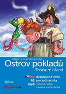 Ostrov pokladů A1 Treasure Island: dvojjazyčná kniha pro začátečníky + mp3 - Kniha